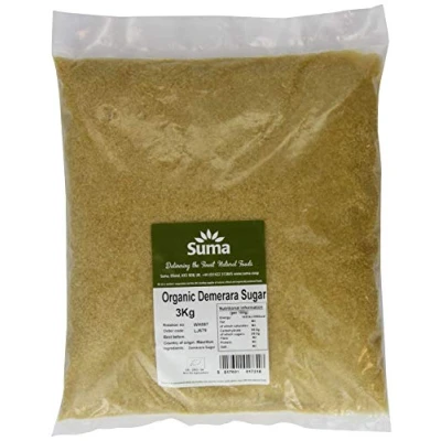 Image of Suma Organic Demerara Sugar 3 kg