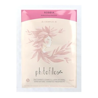 Image of PHITOFILOS Pure Madder Powder For apricot to cherry shades Accentuates cool reds 100% natural Vegan