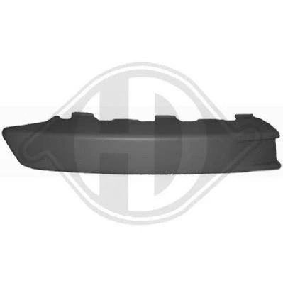 Image of 3C0807645A, 3C0807645AGRU Trim /Protection Strip, bumper DIEDERICHS 2247165 Centre, Left Front VOLKSWAGEN: Passat B6 Saloon, Variant