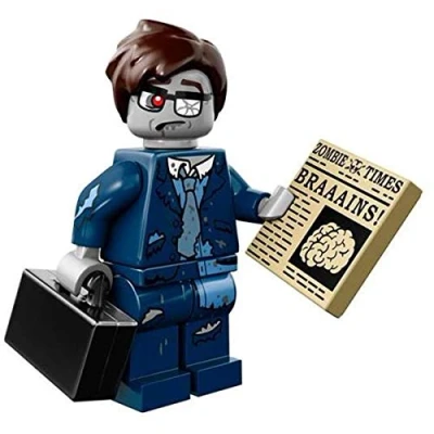 Image of Lego Minifigures Series 14 71010 Zombie Businessman