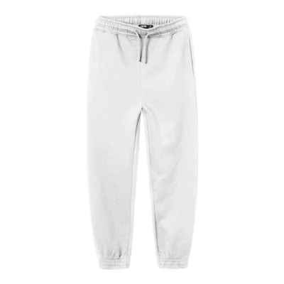 Image of NAME IT NLNNIZU BRU Sweat Pant NOOS Tracksuit Bottoms, Light Grey Melange, 8 Years