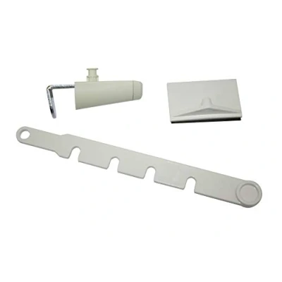 Image of GARDINIA Lock For Tilting Window, Customising Adjustment of Tilted Windows, Plastic, White
