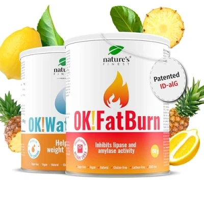 Image of Nature&#039;s Finest by Nutrisslim Extreme Slim, Drink for Weight Loss and Fat Burning, ID alg Controls Carb Intake, Nettle Helps Water Retention