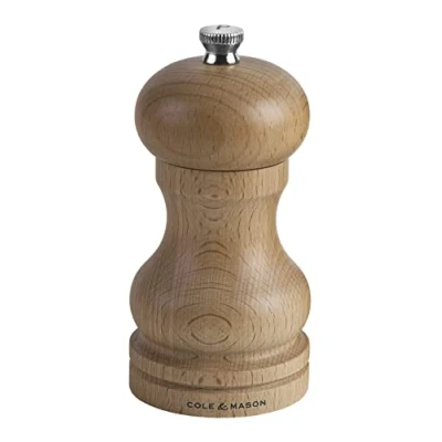 Image of Cole &amp; Mason A4 Beech Precision Pepper Mill