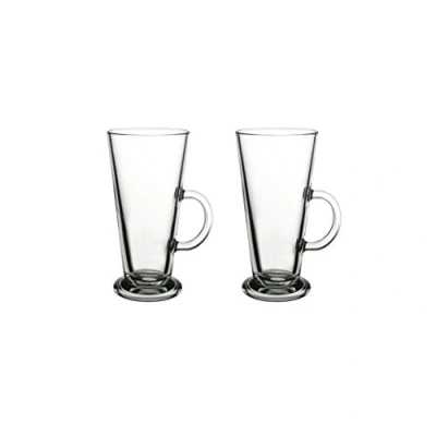 Image of latte Glass Double Walled Insulated Drinking glasses Pack of 2 (2 X 270ML)…