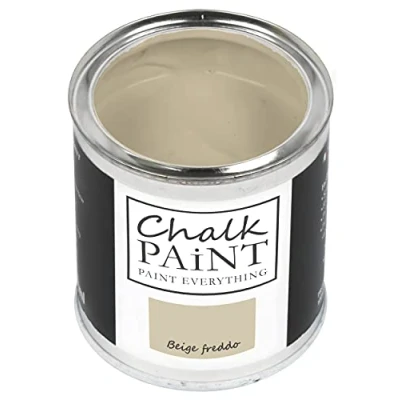 Image of Chalk Paint Everything® Beige Freddo (Cold Beige) 750 ml Water Based for Shabby Chic Furniture, Décor, and Upcycling Projects Non Toxic, Easy to Apply