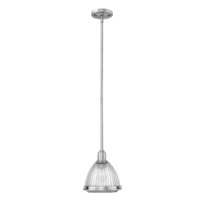 Image of Hinkley Elroy 1 Light Pendant Brushed Nickel