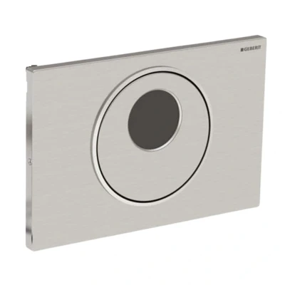 Image of Geberit Sigma10 flush plate stainless steel (242.782.SN.1)