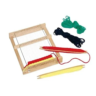 Image of Toys Pure 58988 Wooden Weaving Loom Goki, Mixed