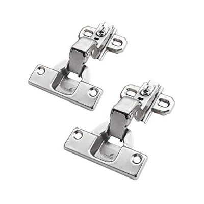 Image of Hettich 95 Degree Standard Hinges with Slide On Assembly Kitchen Cabinet Cupboard Wardrobe Door 2333 Inset Hinge Germany Brand Pack of 2