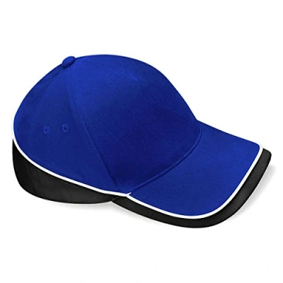 Image of Beechfield Teamwear Competition Cap in Royal / white