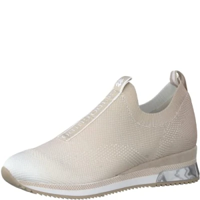 Image of MARCO TOZZI Women&#039;s Flat Heel, Replaceable, Soft Feel Me Footbed, Ideal for Business and Leisure 2 84701 20 Sneaker, Powder Comb 01, 4.5 UK