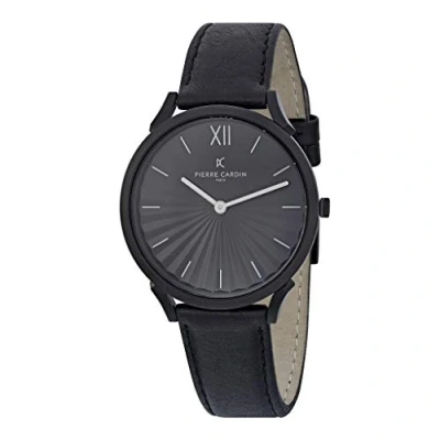 Image of Pierre Cardin Unisex&#039;s Analogue Quartz Watch with Leather Strap CPI.2006