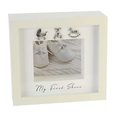 Image of Bambino &#039;My First Shoes&#039; Keepsake Display Box CG383