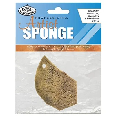 Image of Royal Brush Elephant Ear Sea Sponge 2.5 3 inch