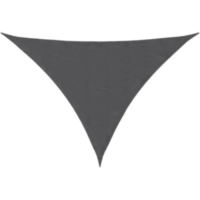 Image of vidaXL Sunshade Sail Oxford Fabric Triangular 3x4x4 m Anthracite