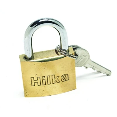 Image of Hilka 70700040 Pro Craft Heavy Duty Brass Padlock, 40 mm