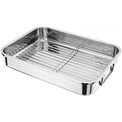 Image of Judge 36 x 26 6cm Roasting Pan with Rack
