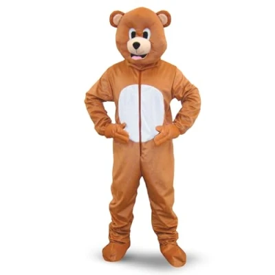 Image of Dress Up America Brown Mascot Bear Costume For Kids and Adults Role Play Beautiful Cosplay Costumes