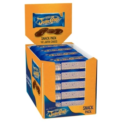 Image of McVitie&#039;s Jaffa Cakes Snack Pack Biscuits Single Serve