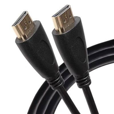 Image of Maplin HDMI To 4K Ultra Hd 30Hz Cable with Gold Connectors Black, 10m