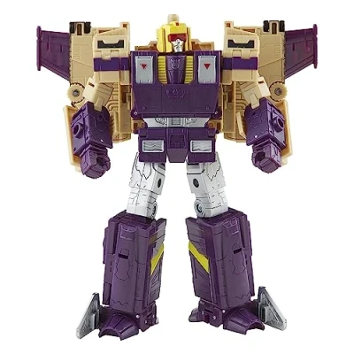 Image of Transformers Toys Generations Legacy Series Leader Blitzwing Triple ChangerAction Figure 8 and Up, 7 inch, Multicolour (F3062)