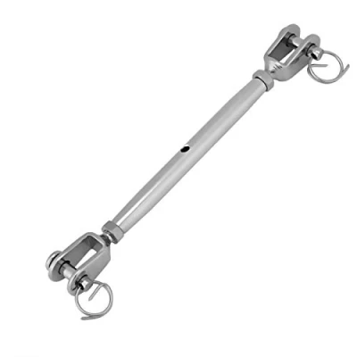 Image of Akozon Rigging Screw Closed Body Jaw Turnbuckle Thread Stainless Steel For Marine Boat Yacht Outdoor Activities Tighten Taut Rope (M5)