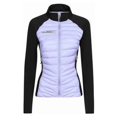 Image of Rock Experience REWJ06001 C788 TEQUILA HYBRID WOMAN Jacket Women&#039;s 2268 BABY LAVENDER+0208 CAVIAR XL
