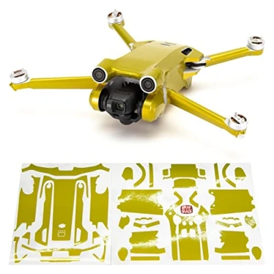 Image of WRAPGRADE Skin Compatible with DJI Mini 3 Pro (LIMONCINO YELLOW)