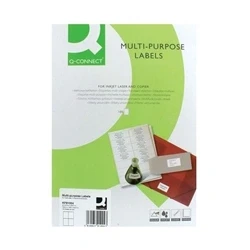 Image of Q Connect Multipurpose Copier Labels 105x148mm 4 Per Sheet KF01004