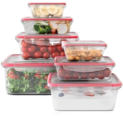 Image of Classbach C FHD 4008 K Food Storage, Dishwasher, Microwave and Refrigerator, Set of 7 Conservation Boxes, FHD4008K, Plastic