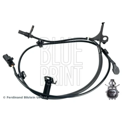 Image of 895430D090 ABS Sensor BLUE PRINT ADBP710099 Front Axle Left 1140mm TOYOTA: Yaris III Hatchback