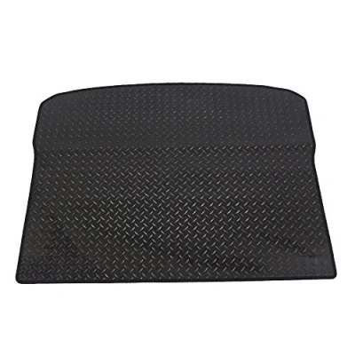 Image of Volkswagen VW Tiguan MK 1 2007 2015 Fully Tailored Black Rubber Car Boot Mat