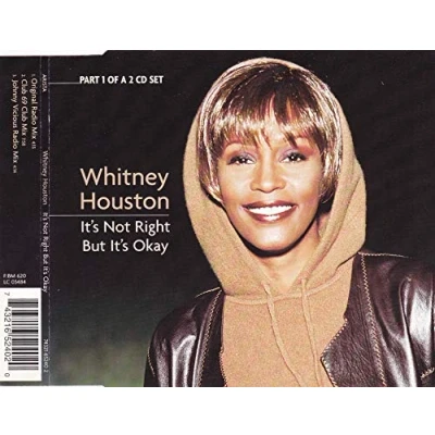 Image of Whitney Houston It&#039;s Not Right But Okay CD1 1999 UK CD single 74321652402
