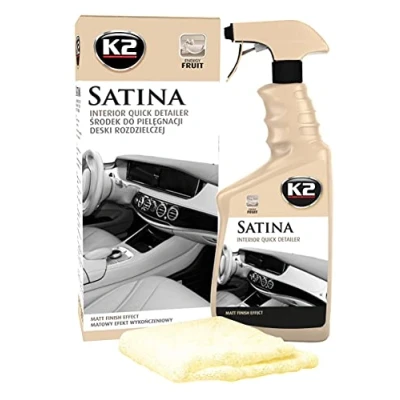 Image of Interior Quick Detailer Matt Finish Dashboard Plastic Protect K2 Satina Fruit