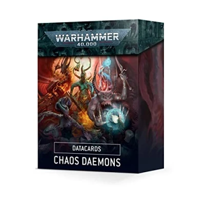 Image of Games Workshop Warhammer 40,000 Datacards: Chaos Daemons