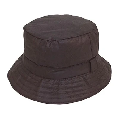 Image of VIZ Adult Wax Bush Bucket HAT (60cm, Black)