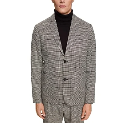 Image of ESPRIT Men&#039;s 102EO2G317 Blazer, 005/BLACK 5, 50