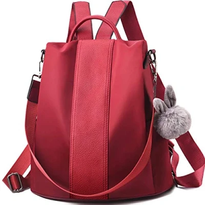 Image of Charmore Women Backpack Ladies Rucksack Waterproof Nylon School Bags Anti theft Daypack Shoulder