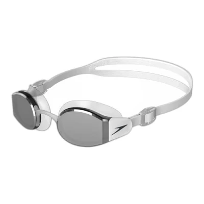 Image of Speedo Mariner Pro Mirror Swimming Training Goggles White/Chrome One Size