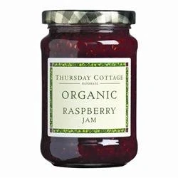 Image of Thursday Cottage Organic Raspberry Jam 340g