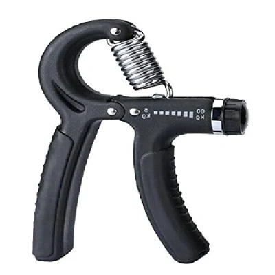 Image of Adjustable Hand Power Grip Exerciser Strengthener Wrist Forearm Strength Trainer
