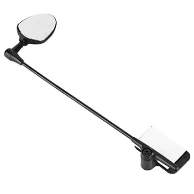 Image of VGEBY Bicycle Helmet Rearview Mirror, Lightweight Bike Reflector Cycling Mirror Accessory and Spare Parts,24 * 8 3.5cm