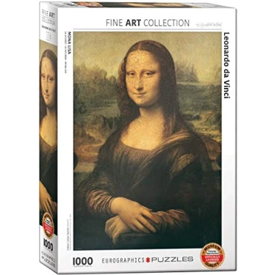 Image of Eurographics 6000 1203 Mona Lisa by Leonardo da Vinci Puzzle, Various, 48 x 68 cm
