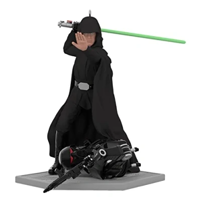 Image of Hallmark Keepsake Christmas Ornament 2022, Star Wars: The Mandalorian A Jedi Returns