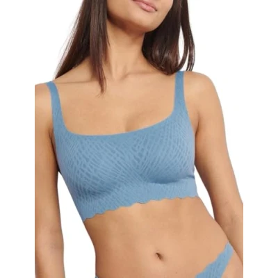 Image of Sloggi FEEL Bliss Bustier, Women&#039;s, Size: Small, Azura blue