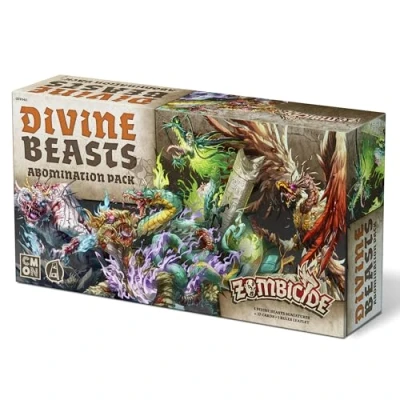 Image of CMON Zombicide: White Death Expansion: Divine Beasts Board Game Expansion Ages 14+ 1 6 Players 60+ Minutes Playing Time