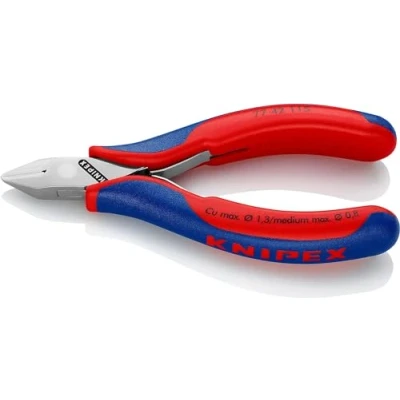 Image of Knipex Electronics Diagonal Cutter with multi component grips 115 mm 77 42