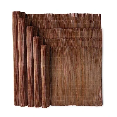 Image of Wadan 1.8m x 4m Willow Bulrush Natural Garden Fence Panel Screening Roll Privacy Border Wind &amp; Sun Protection