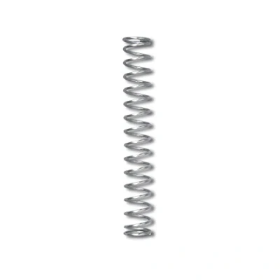 Image of Chapuis RSC7 Galvanised Steel Compression Spring, Grey, 80 mm, Set of 6